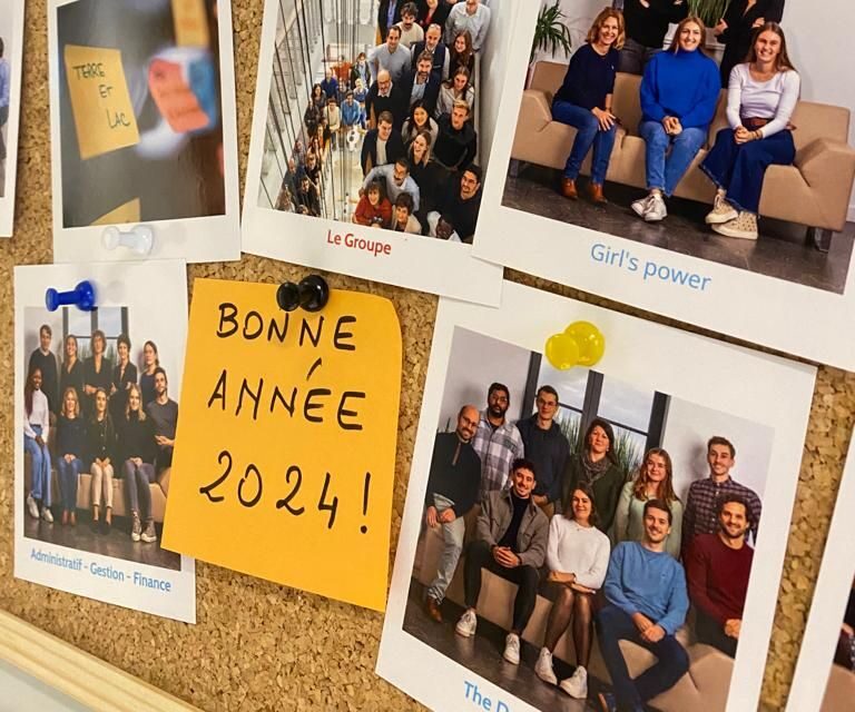 Bonne année 2024 à toute l'équipe de Terre et Lac