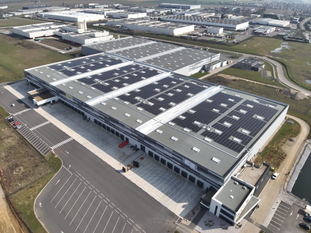 Mise en service de la centrale photovoltaïque d'alainé Fragnes en Saône et Loire (71)